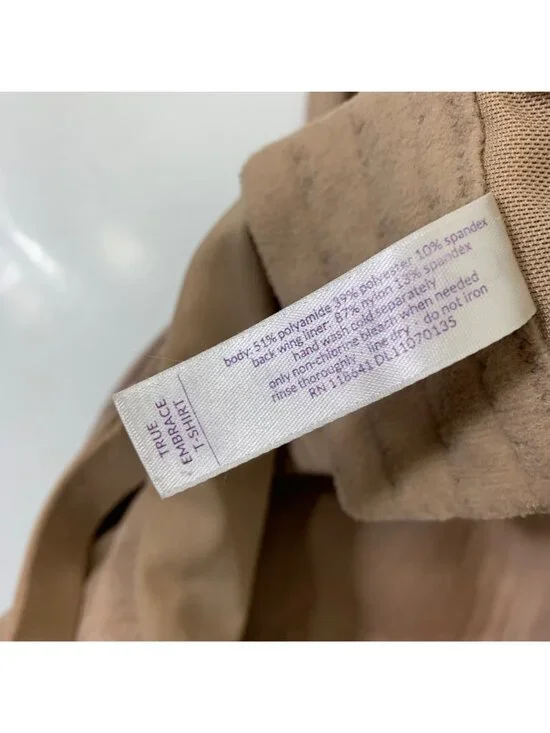 Cacique True Embrace T Shirt Bra Beige 44DDD Underwire Lightly Lined - Picture 7 of 7